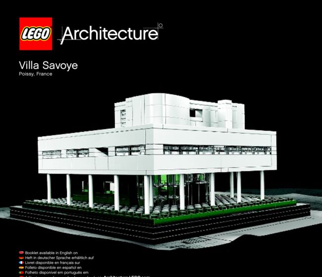 Lego Architecture Villa Savoye, Lego 21014, Sofia, Architecture, London