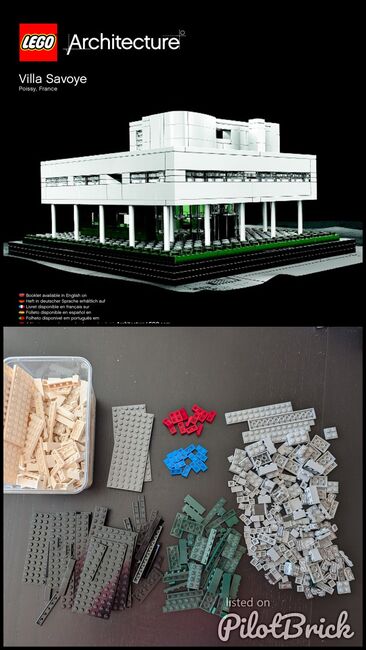 Lego Architecture Villa Savoye, Lego 21014, Sofia, Architecture, London, Image 3