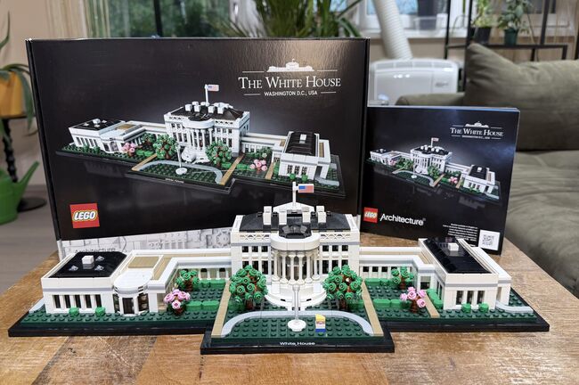 LEGO Architecture Das Weiße Haus (21054) – komplett mit Karton, Anleitung & Zubehör – Top Zustand, Lego, petzipeer, Architecture, Wien