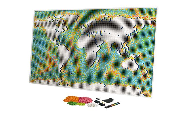 Lego Art World Map, Lego, Dream Bricks (Dream Bricks), Diverses, Worcester, Abbildung 2