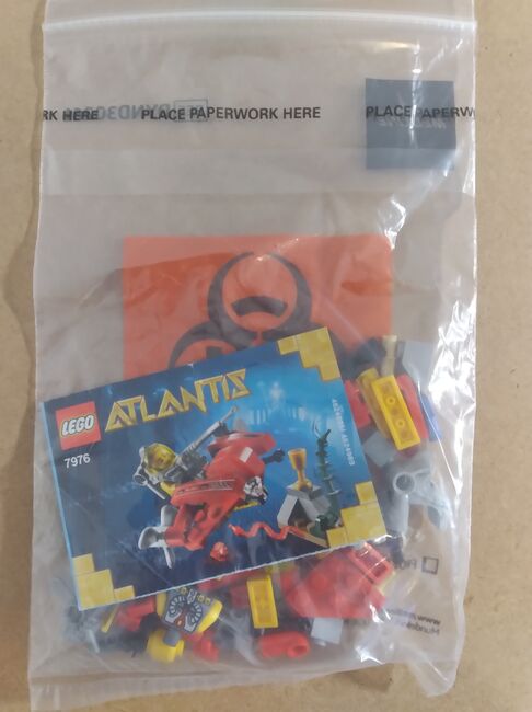LEGO Atlantis Speeder // complete - pristine condition - used once, Lego 7976, William Lauzon, Atlantis, Sherbrooke, Abbildung 2