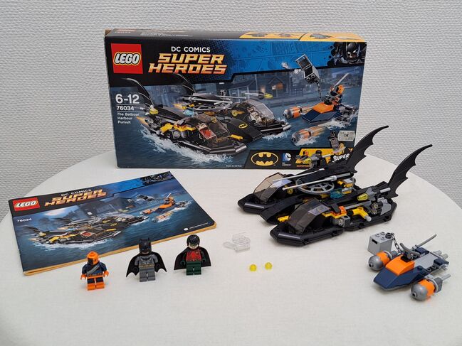 Lego Batman Batboat-Verfolgungsjagd im Hafen 76034, mit OVP, 2015, Lego 76034, P. W., BATMAN, Rüsselsheim am Main