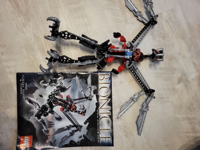 Lego Bionicle 8621 Turaga Dume & Nivawk, Lego 8621, Sebastian , Bionicle, Ganderkesee