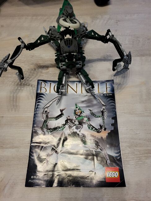 Lego Bionicle 8622 Nidhiki, Lego 8622, Sebastian , Bionicle, Ganderkesee, Abbildung 2