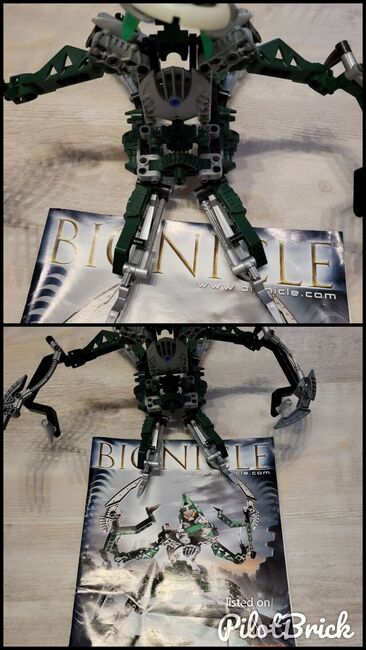 Lego Bionicle 8622 Nidhiki, Lego 8622, Sebastian , Bionicle, Ganderkesee, Abbildung 3