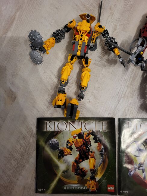 Lego Bionicle 8755, 5756, 8761 (Keetongu, Sidorak, Roodaka), Lego 8755, 5756, 8761, Sebastian , Bionicle, Ganderkesee, Abbildung 3