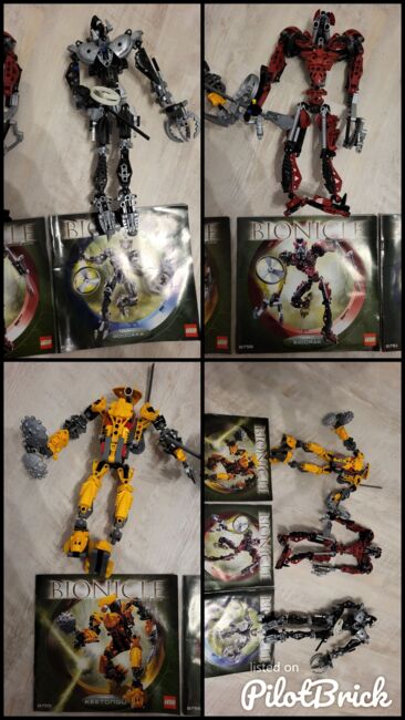 Lego Bionicle 8755, 5756, 8761 (Keetongu, Sidorak, Roodaka), Lego 8755, 5756, 8761, Sebastian , Bionicle, Ganderkesee, Abbildung 5