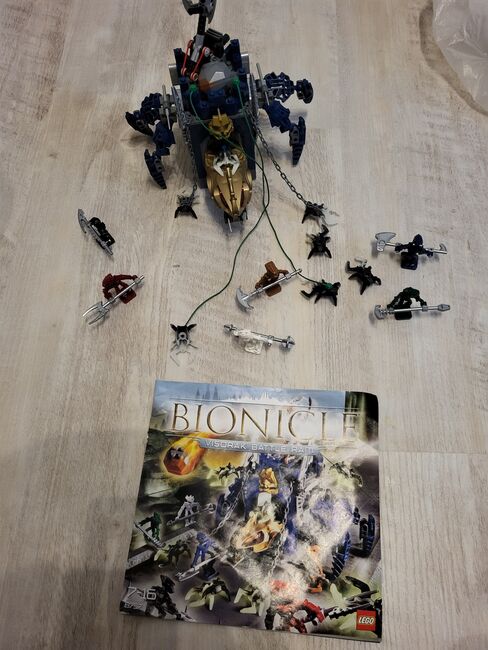 Lego Bionicle 8757 Visorak Battle Ram, Lego 8757, Sebastian , Bionicle, Ganderkesee