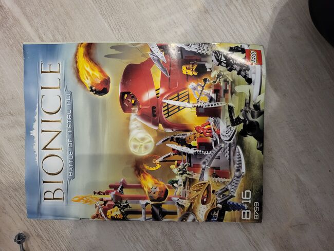 Lego Bionicle Battle of Metru Nui, Lego 8759, Sebastian , Bionicle, Ganderkesee, Image 4