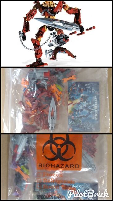 LEGO Bionicle MAHRI Toa Jaller // complete - pristine condition - used once, Lego 8911-1, William Lauzon, Bionicle, Sherbrooke, Abbildung 4