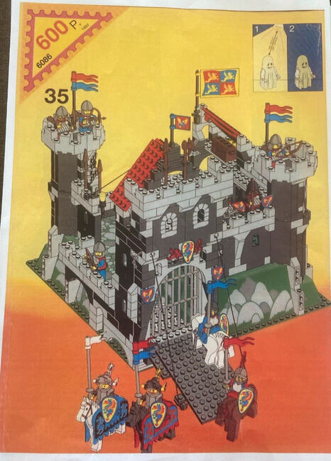 LEGO Black Knight's Castle, Lego 6086, Monika Neureiter, Castle, Haar