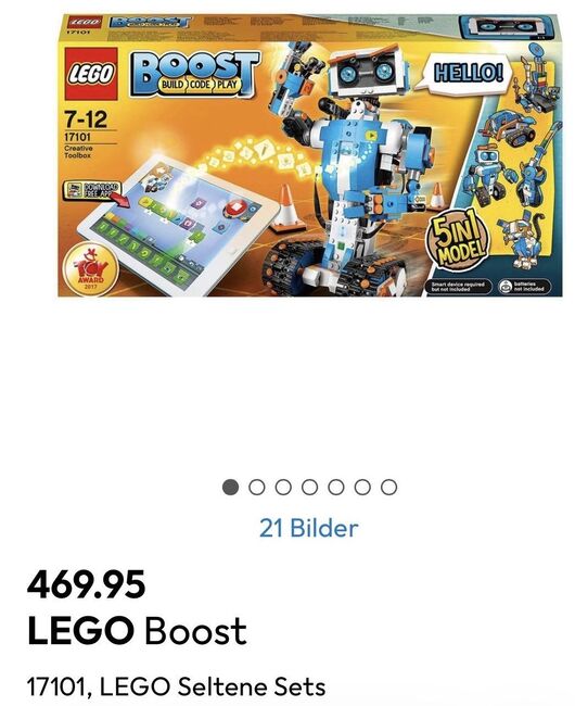 LEGO BOOST, Lego 17101, Marianne, BOOST, Grosshöchstetten