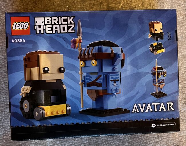 Lego Brick Headz 40554 - Jake Sully & his Avatar - OVP, Lego 40554, MarkenG, BrickHeadz, Wildhaus, Image 2