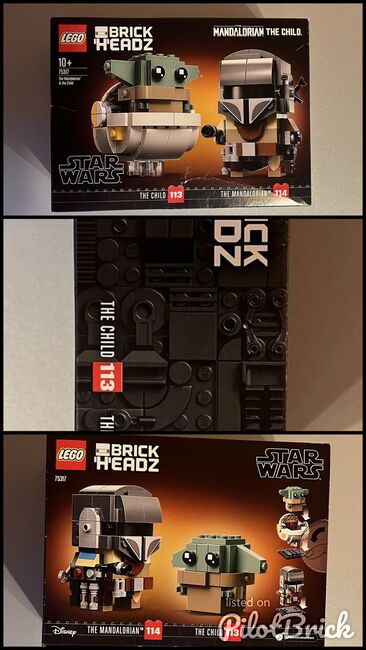 Lego Brick Headz 75317 Mandalorian NEU & OVP, Lego 75317, MarkenG, BrickHeadz, Wildhaus, Abbildung 4