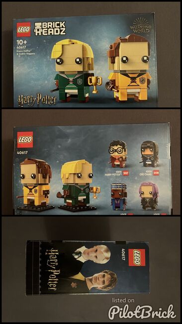 Lego BrickHeadz Harry Potter 40617 Draco Malfoy & Cedric Diggory, Lego 40617, Rath, BrickHeadz, Lütjensee, Image 4