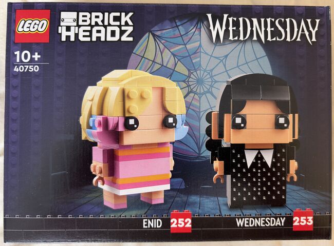 LEGO® BrickHeadzTM Wednesday & Enid, Lego 40750, Robert Edwards, BrickHeadz, Estcourt