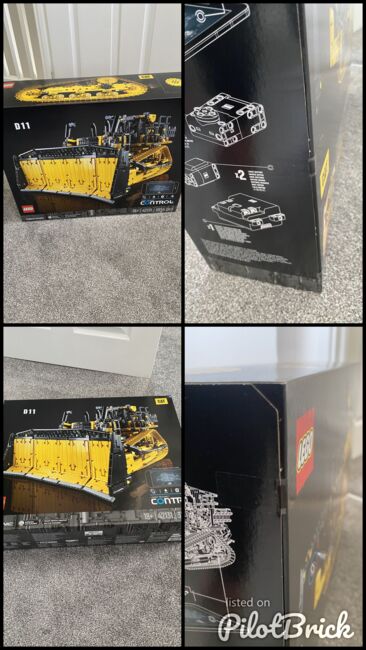 Lego cat D11 bulldozer, Lego 42131, Olly, Technic, Fleet, Image 6