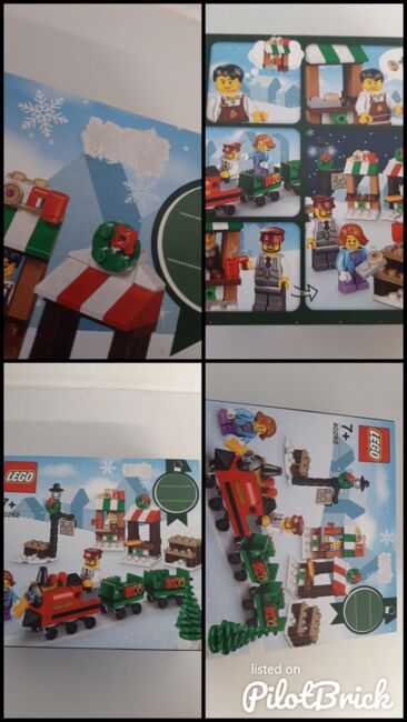 LEGO Christmas holiday Christmas train ride miniature (40262) NEW Sealed, Lego 40262, NiksBriks, Diverses, Skipton, UK, Abbildung 6