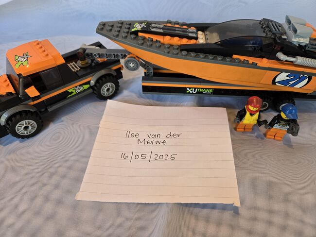LEGO CITY 60085 4X4 With Powetboat, Lego 60085, Ilse, City, Johannesburg, Image 4