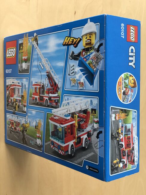 Lego City 60107 - Feuerwehrfahrzeug NEU/OVP, Siegel intakt, Lego 60107, Pascal Müller, City, Ettingen, Abbildung 3
