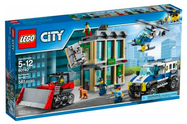 LEGO CITY 60140 - Bankraub mit Planierraupe Neu/Original verpackt, Lego 60140, Stefan, City