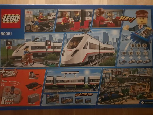 LEGO City 60197 - Passenger Train - 2x (1x OVP ungeöffnet / 1x OVP geöffnet), Lego 60197, Philipp Uitz, Train, Zürich, Abbildung 2