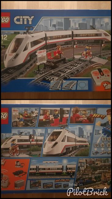 LEGO City 60197 - Passenger Train - 2x (1x OVP ungeöffnet / 1x OVP geöffnet), Lego 60197, Philipp Uitz, Train, Zürich, Abbildung 3