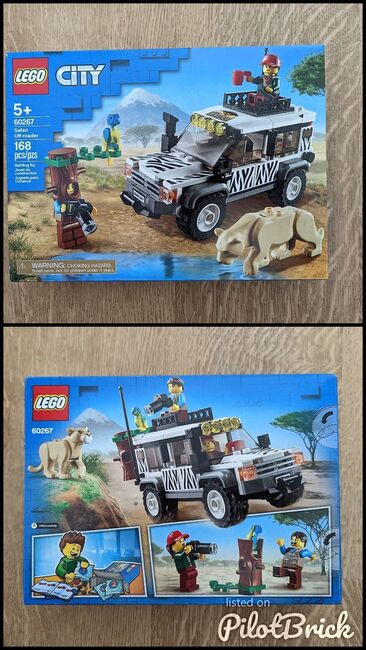 Lego City 60267 Safari Geländewagen NEU, Lego 60267, blue, City, Zollikofen, Abbildung 3