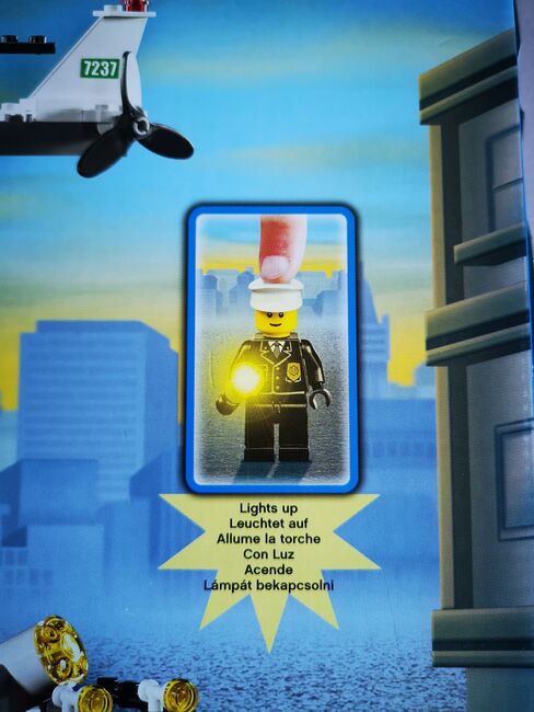 Lego City 7237 Police Station NEU/OVP/MISB/EOL mit Light-Up Minifigur *SELTEN*, Lego 7237, Marc, City, Mannheim, Abbildung 4