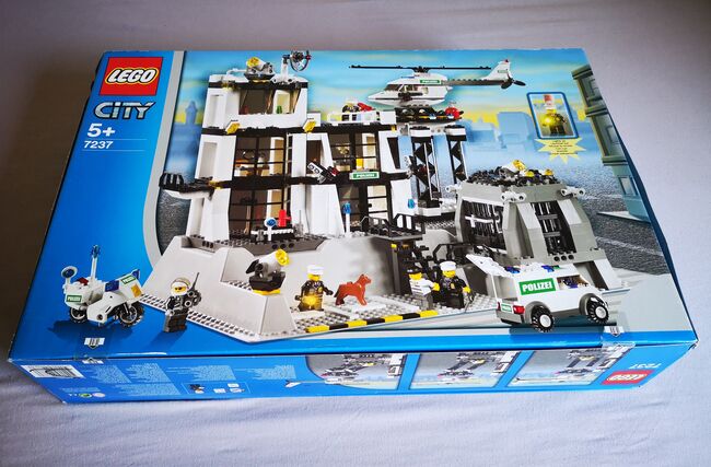 Lego City 7237 Police Station NEU/OVP/MISB/EOL mit Light-Up Minifigur *SELTEN*, Lego 7237, Marc, City, Mannheim, Abbildung 8
