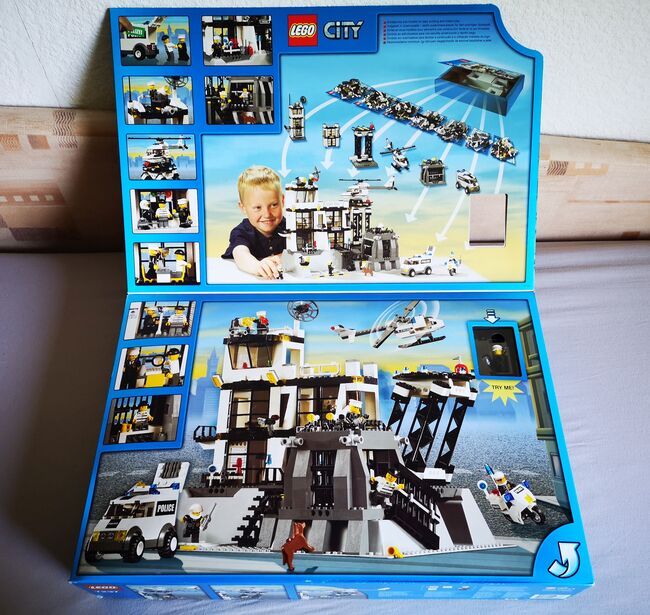Lego City 7237 Police Station NEU/OVP/MISB/EOL mit Light-Up Minifigur *SELTEN*, Lego 7237, Marc, City, Mannheim, Image 10