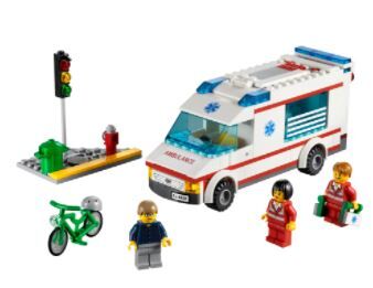 Lego City Ambulance, Lego 4431, Karla, City, Stonewall