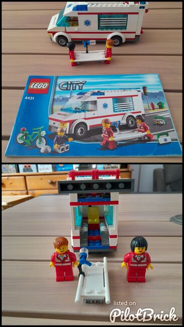 LEGO City Ambulance (part set), Lego 4431, Kieran Stevens, City, Scaynes Hill, Abbildung 3