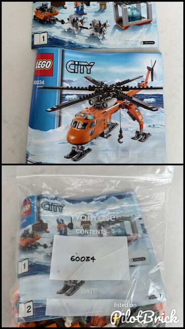 Lego City Arctic Expedition Helicrane, Lego 60034, Sarah Santoro, City, Sutton, Image 3