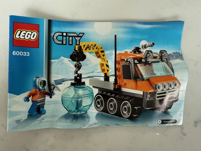 Lego City Arctic Ice Crawler, Lego 60033, Sarah Santoro, City, Sutton
