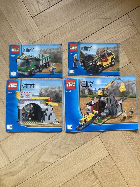 Lego City Bergwerk (Nr. 4204), Lego 4204, Gino, City, Zürich