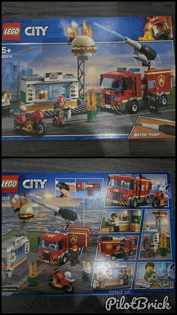 LEGO CITY: Burger Bar Fire Rescue (60214), Lego 60233, Nicola, City, Bolton, Abbildung 3