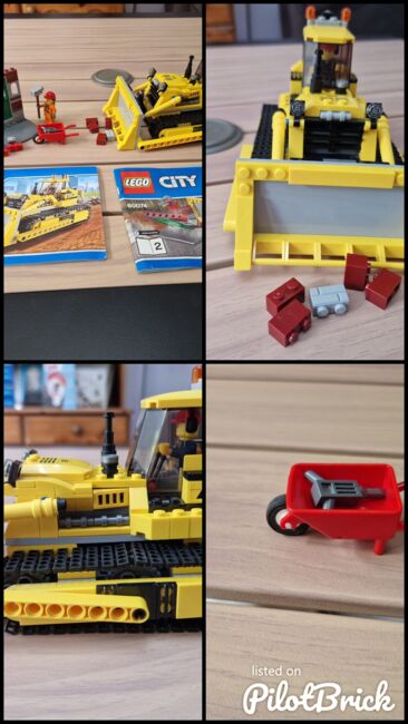 LEGO City Construction Bulldozer, Lego 60074, Kieran Stevens, City, Scaynes Hill, Image 6