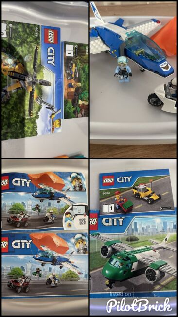 Lego city/creator Aircraft 3 set bundle, Lego 60101, 60208, 60158, Karen H, City, Maidstone, Image 9