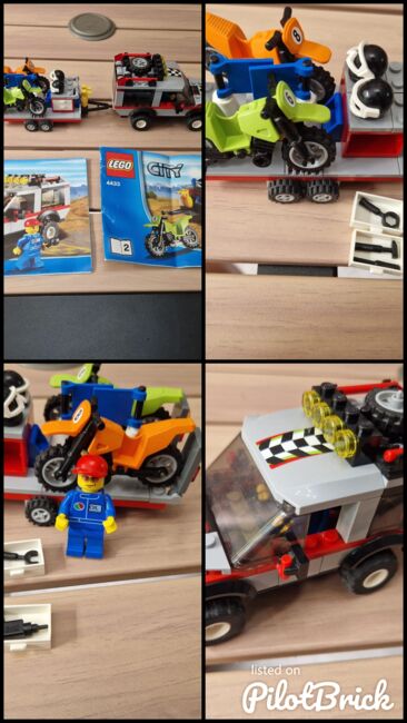 LEGO City Dirt Bike Transporter, Lego 4433, Kieran Stevens, City, Scaynes Hill, Image 5