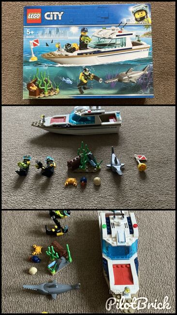 LEGO City - Diving Yacht, Lego 60221, Tom, City, Weymouth, Abbildung 4