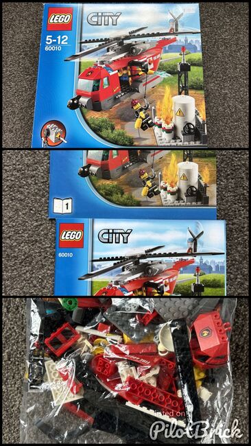 Lego City Fire Helicopter 60010, Lego 60010, Corey, City, Taupo, Image 4