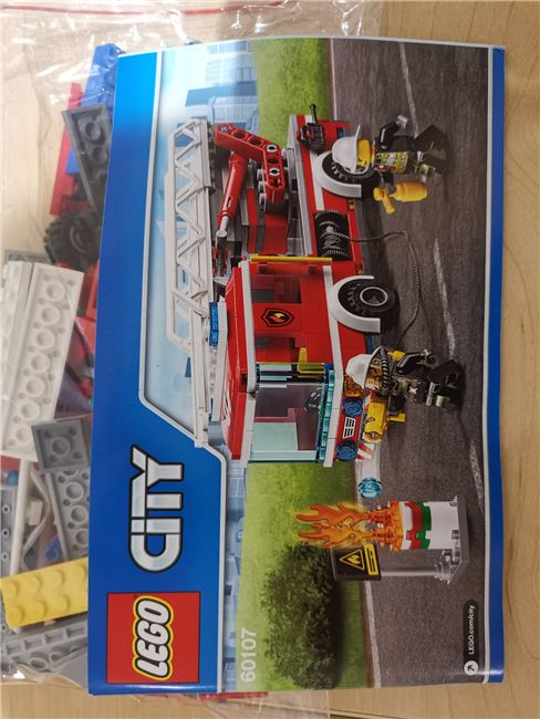 Lego City Fire Ladder Truck, Lego 60107, Nick Beazley, City, Johannesburg