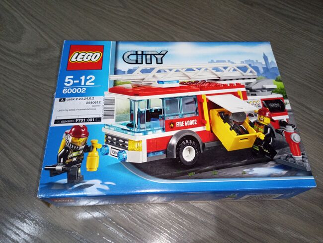 Lego City fire truck, Lego 60002, Fabian, City, Bobenheim-Roxheim, Abbildung 3