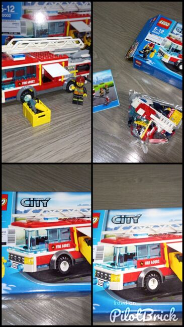 Lego City fire truck, Lego 60002, Fabian, City, Bobenheim-Roxheim, Abbildung 5