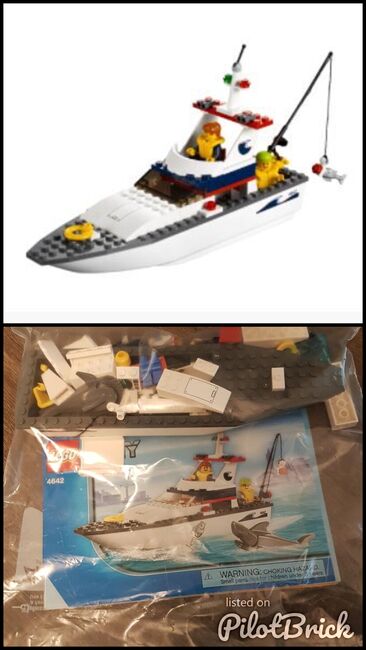 Lego City Fishing Boat, Lego 4642, Karla, City, Stonewall, Image 3