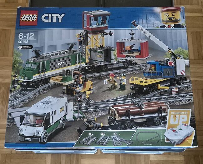 LEGO City Güterzug (60198) mit zusätzlichen Schienenteile!, Lego 60198, Remo Schärer, City, Russikon