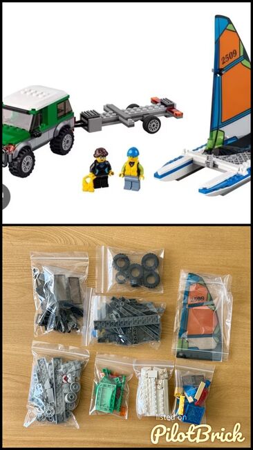 LEGO City Geländewagen mit Katamaran, Lego 60149, Sarah, City, Berlin, Image 3