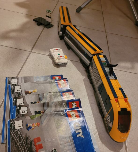 Lego City Passagierzug, Passenger Train, Lego 60197, Kathrin , City, Langweid