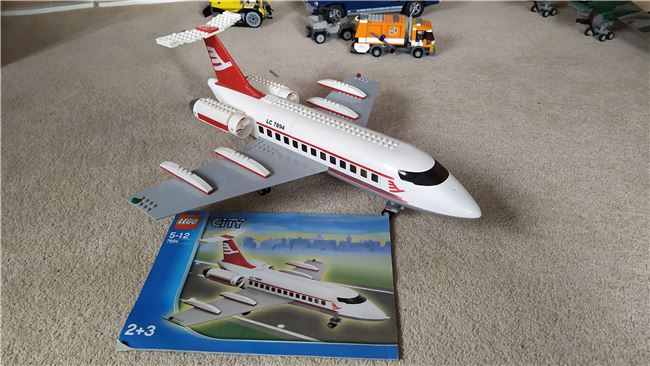 Lego City Passenger plane, Lego 7894, Willy, City, Purleigh